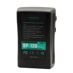 For Sony BP-130W Battery Broadcast Camera V-Mount V-Mount / V-Lock Battery BP-65H 8800mAh Camera Batteries