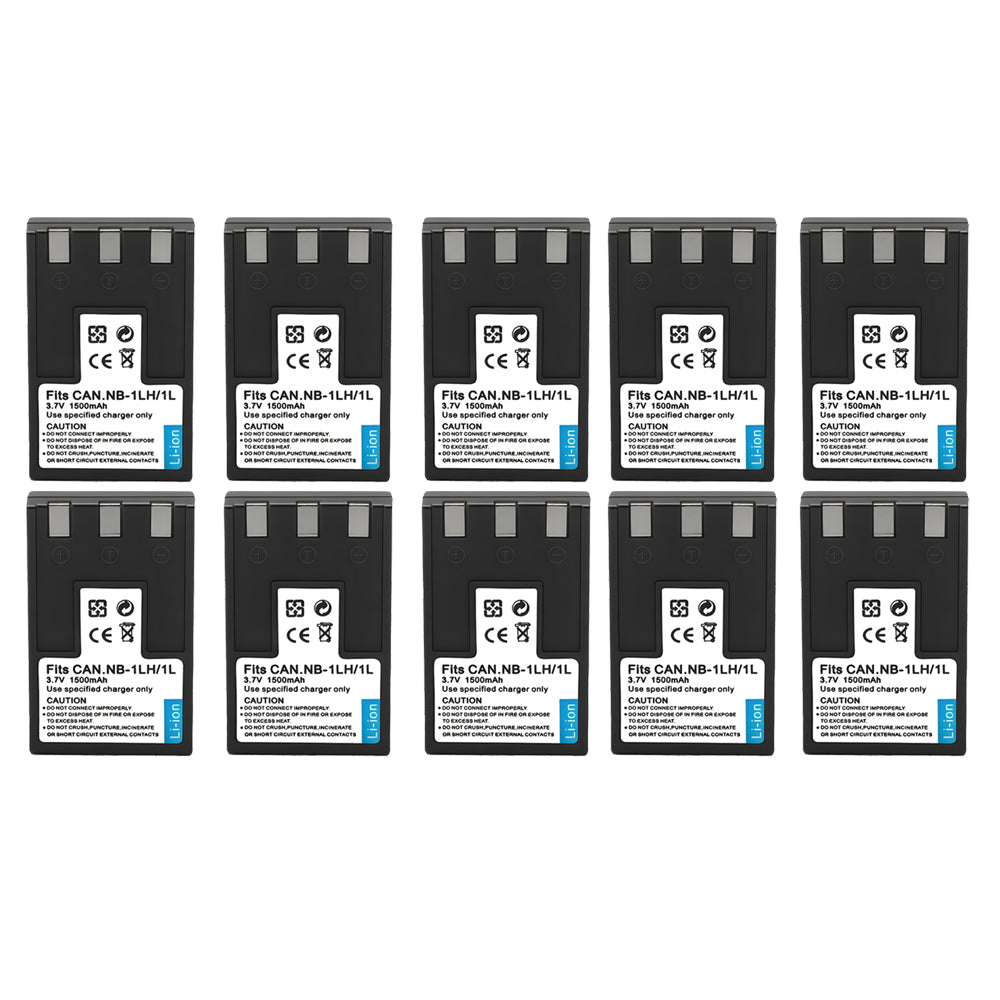 For Canon NB-1LH Battery  NB-1L S200 S230 S300 S330 S400 S410 S500 1500mAh Camera Batteries