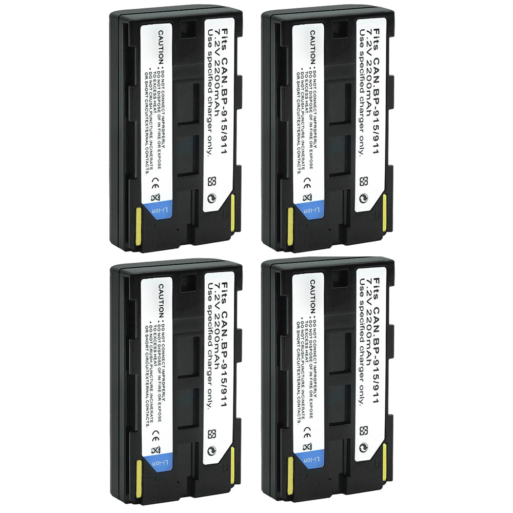 For Canon BP-911 BP-927 BP-914 Battery C2 DM-MV1 C100 2200mAh Camera Batteries