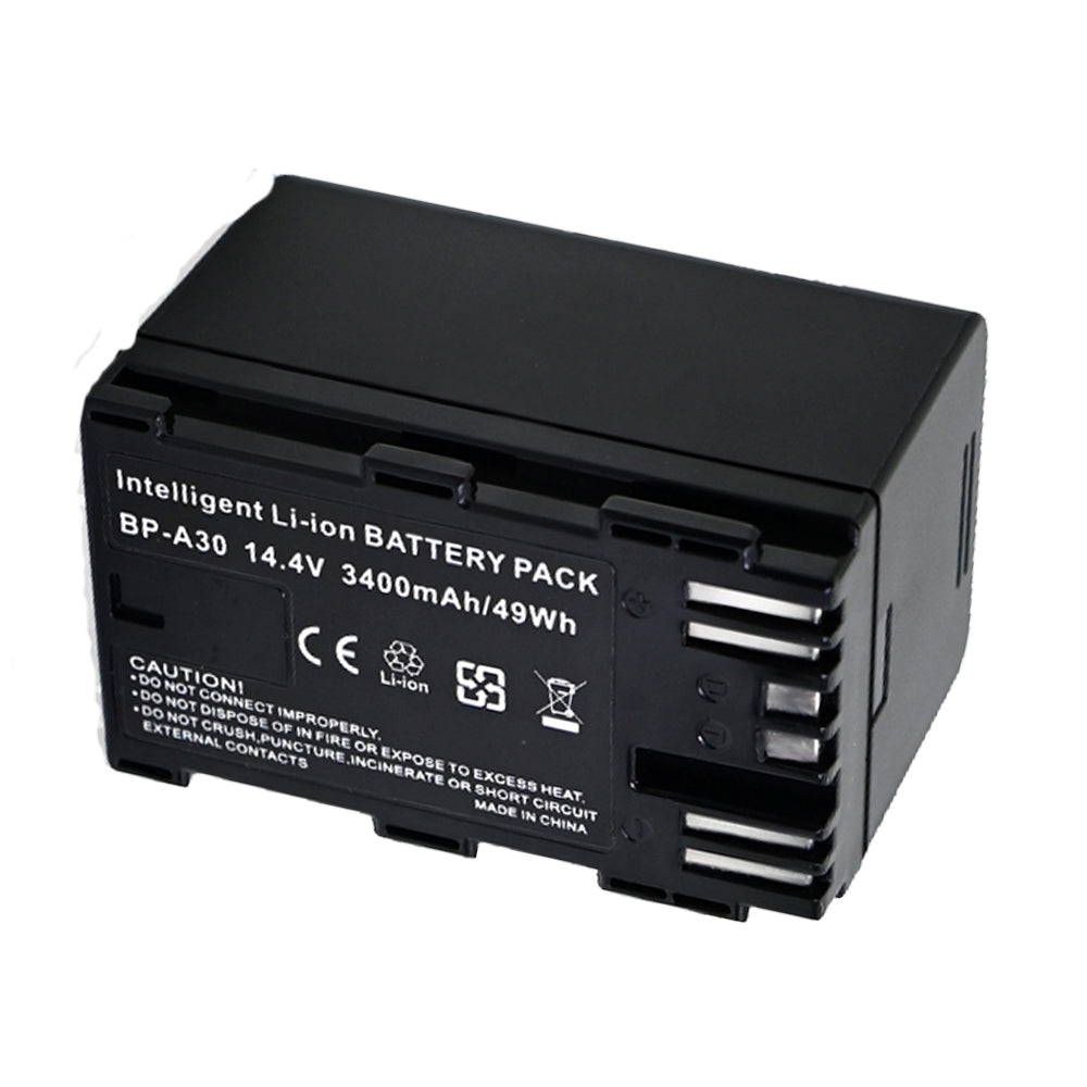 For Canon BP-A30 Battery EOS C200 EOS C700 XF605 3400mAh Camera Batteries