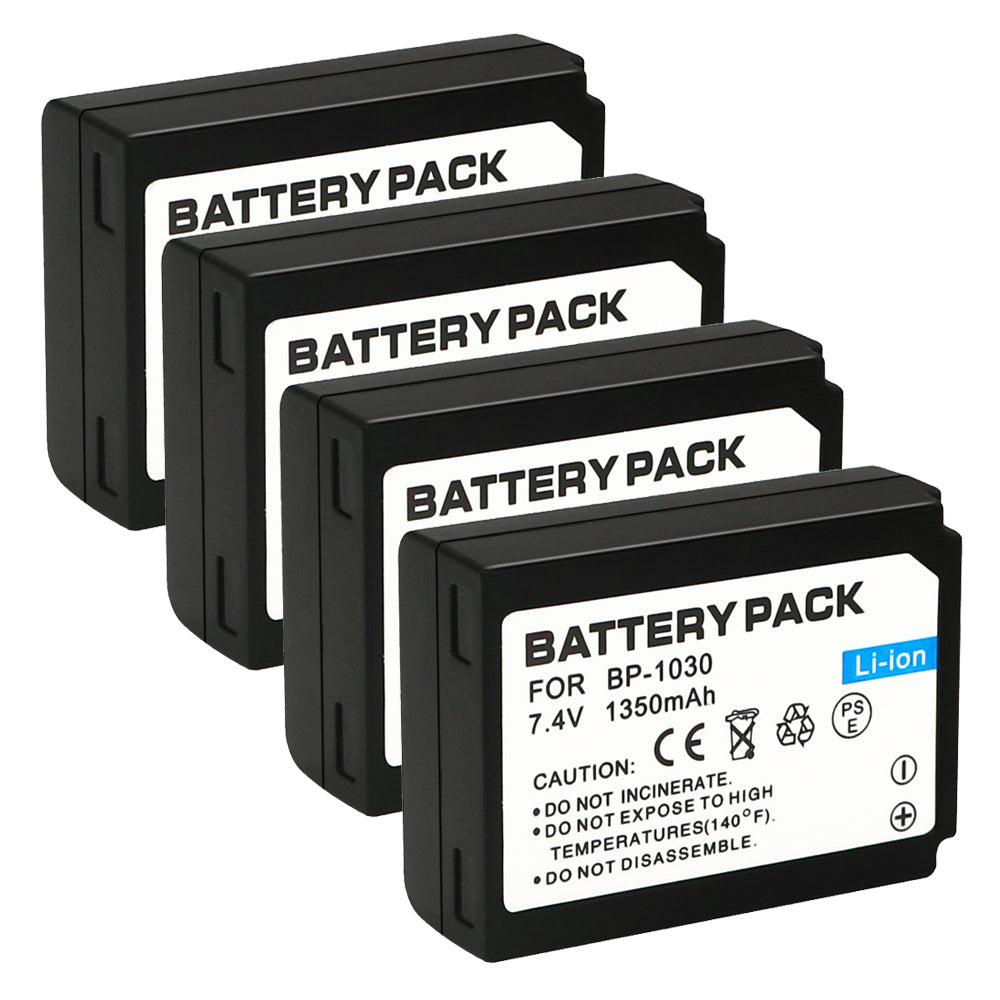 For Samsung BP-1030 BP 1130 Battery NX200 NX210 NX300 NX300M NX500 NX1000 1350 MAh Camera Batteries