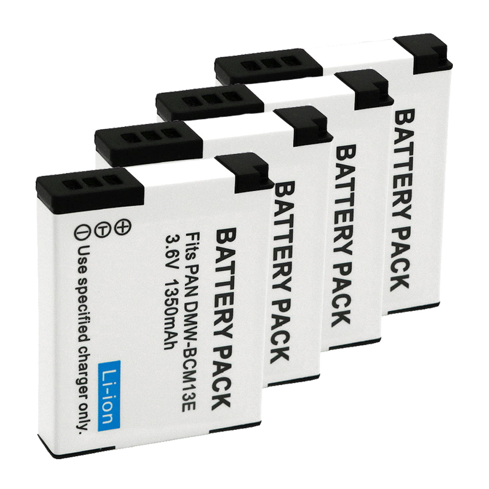 For Panasonic DMW-BCM13 Battery DMW-BCM13E, DMW-BCM13PP VSK0800 1350mAh Camera Batteries