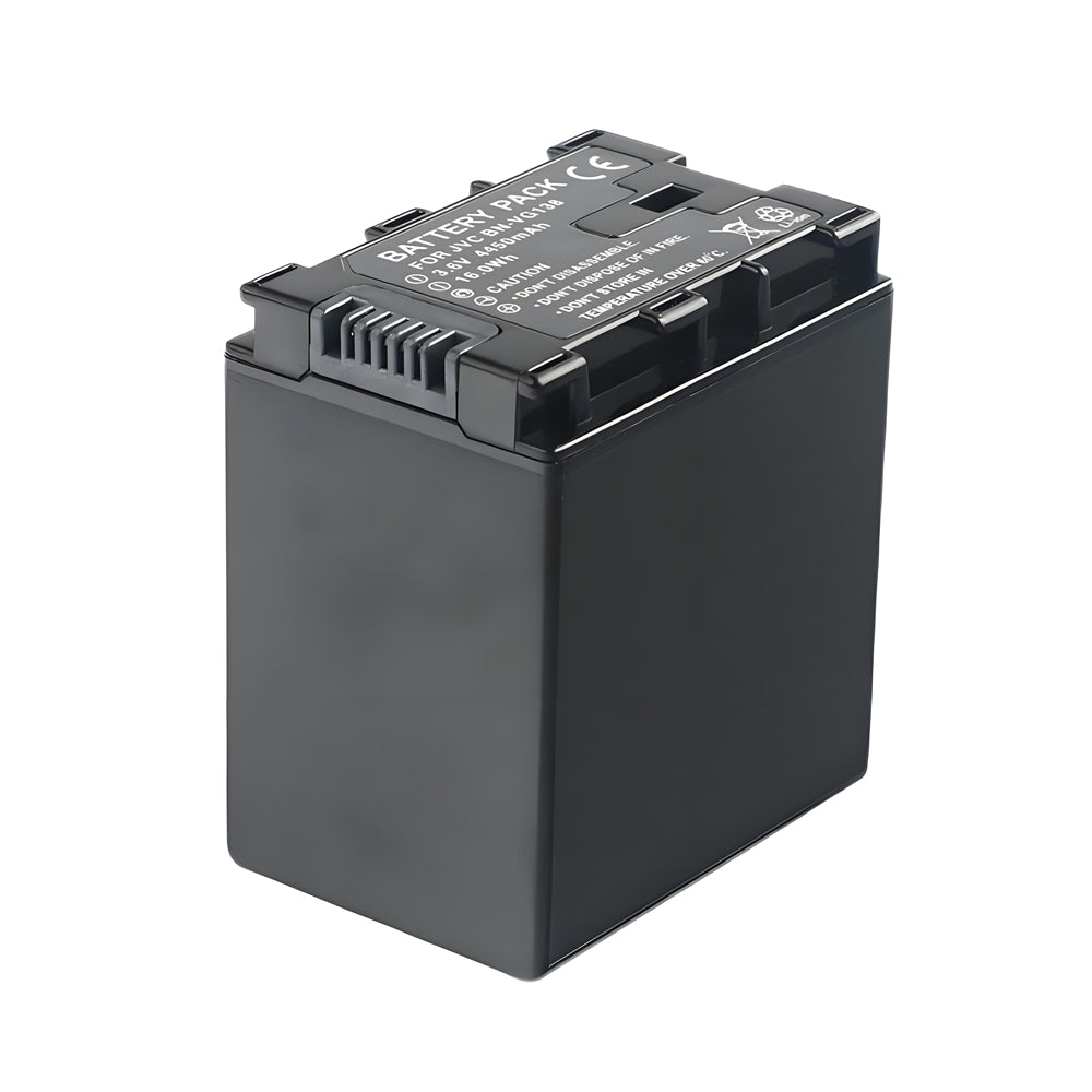 For JVC Camera Battery BN-VG138 3.6V 4450mAh Batteries