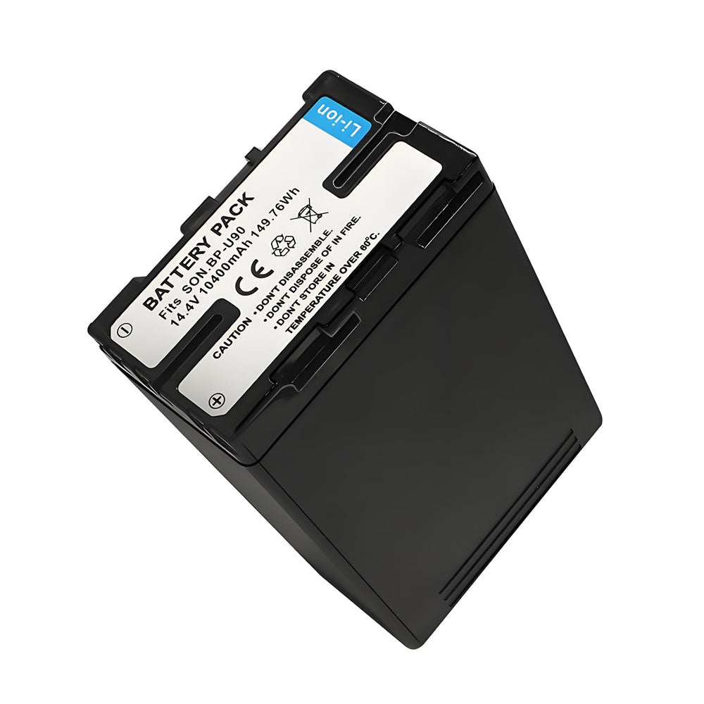 For Sony BP-U90 Battery PXW-FS7/FS5/X180/FX9 PMW-100/150/150P/160 10400mAh Camera Batteries
