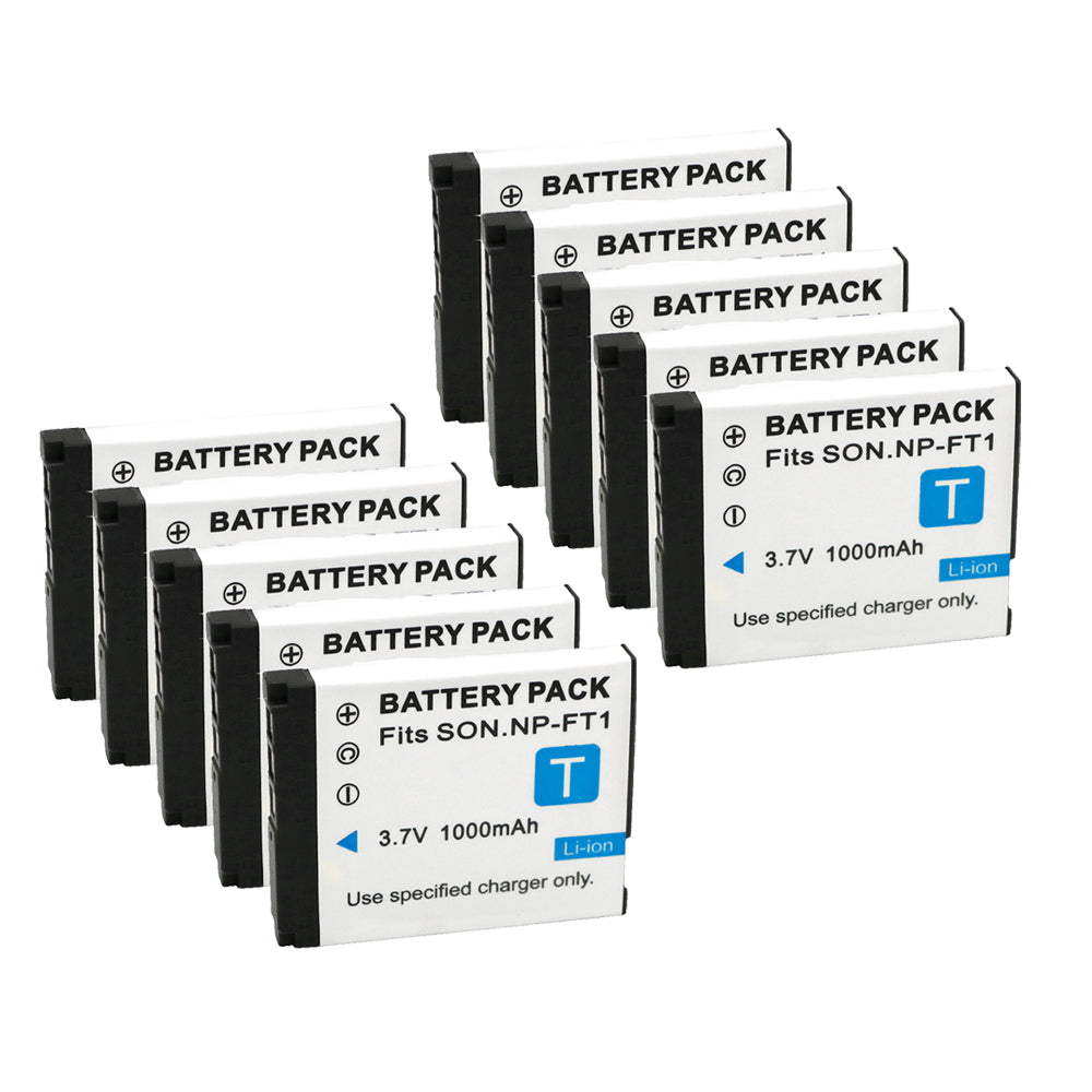 For Sony NP-FT1 Battery Cyber-shot DSC-L1  DSC-M1 DSC-T1 1000mAh Camera Batteries