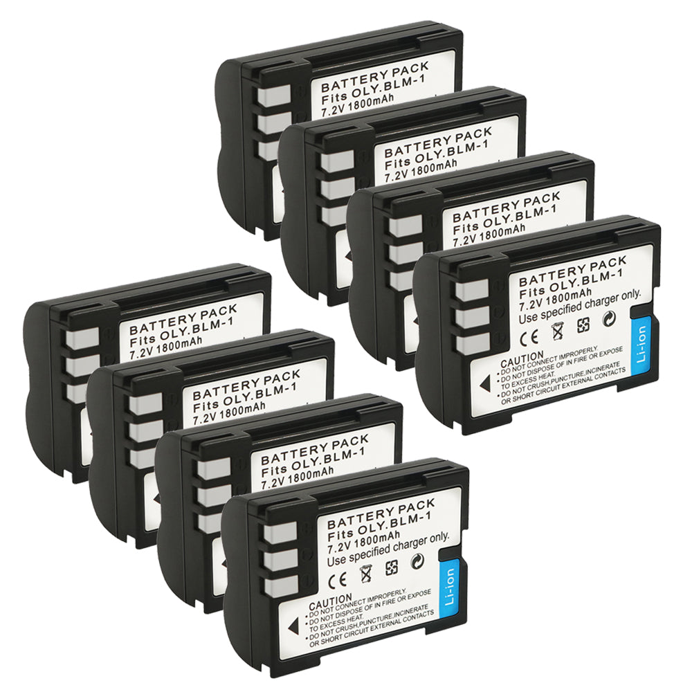 For Olympus BLM-1S Battery C-5060 C-7070 C-8080 Digital Camera