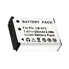 For Kodak Camera Battery LB-070 7.4V 1200mAh Batteries