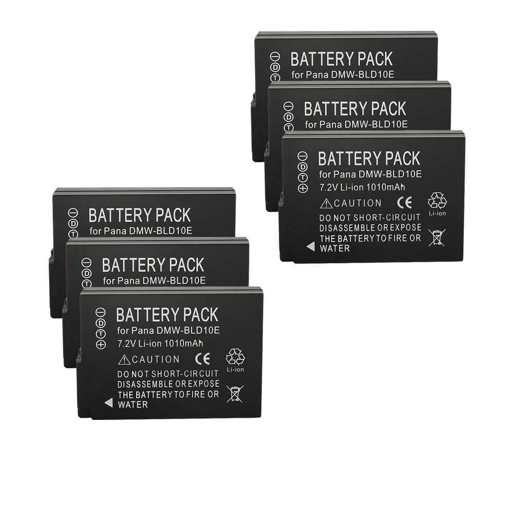 For Panasonic DMW-BLD10, DMW-BLD10E, DMW-BLD10PP Battery Lumix DMC-G3, DMC-GF2, DMC-GX1 1010mAh Camera Batteries
