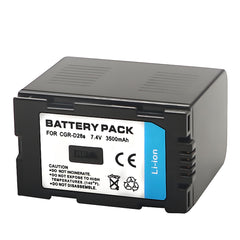 For Panasonic GGR-D28S/D320 Battery D08S CGR-D14 CGR-D28 D28S, CGR-D120 CGR-D210 CGR-D220 CGR-D320 & Panasonic AG Series 3500mAh Camera Batteries