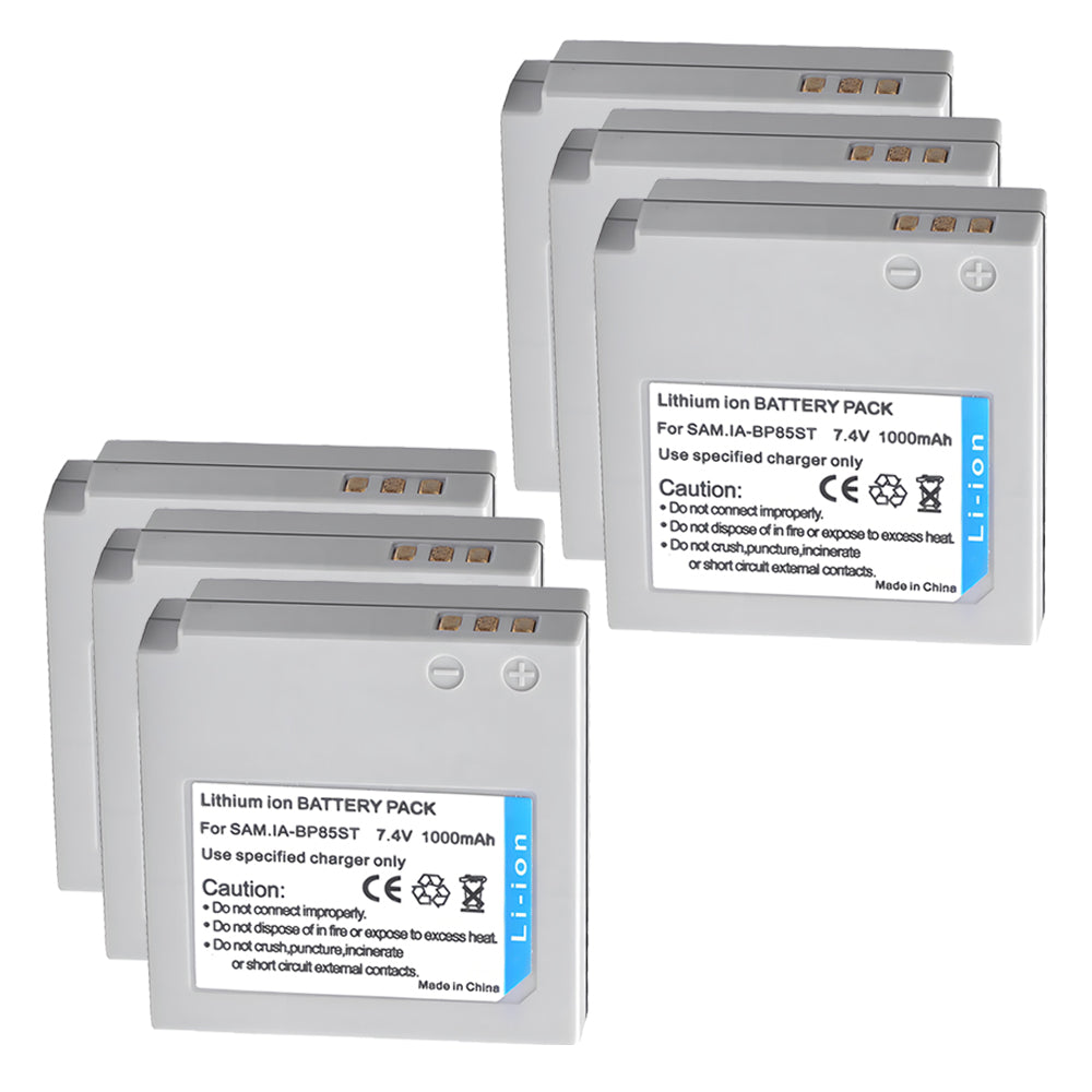 For Samsung IA-BP85ST Battery HMX-H100,HMX-H104,HMX-H105,HMX-H106,HMX-H1000,HMX-H1052 1000mAh Camera Batteries