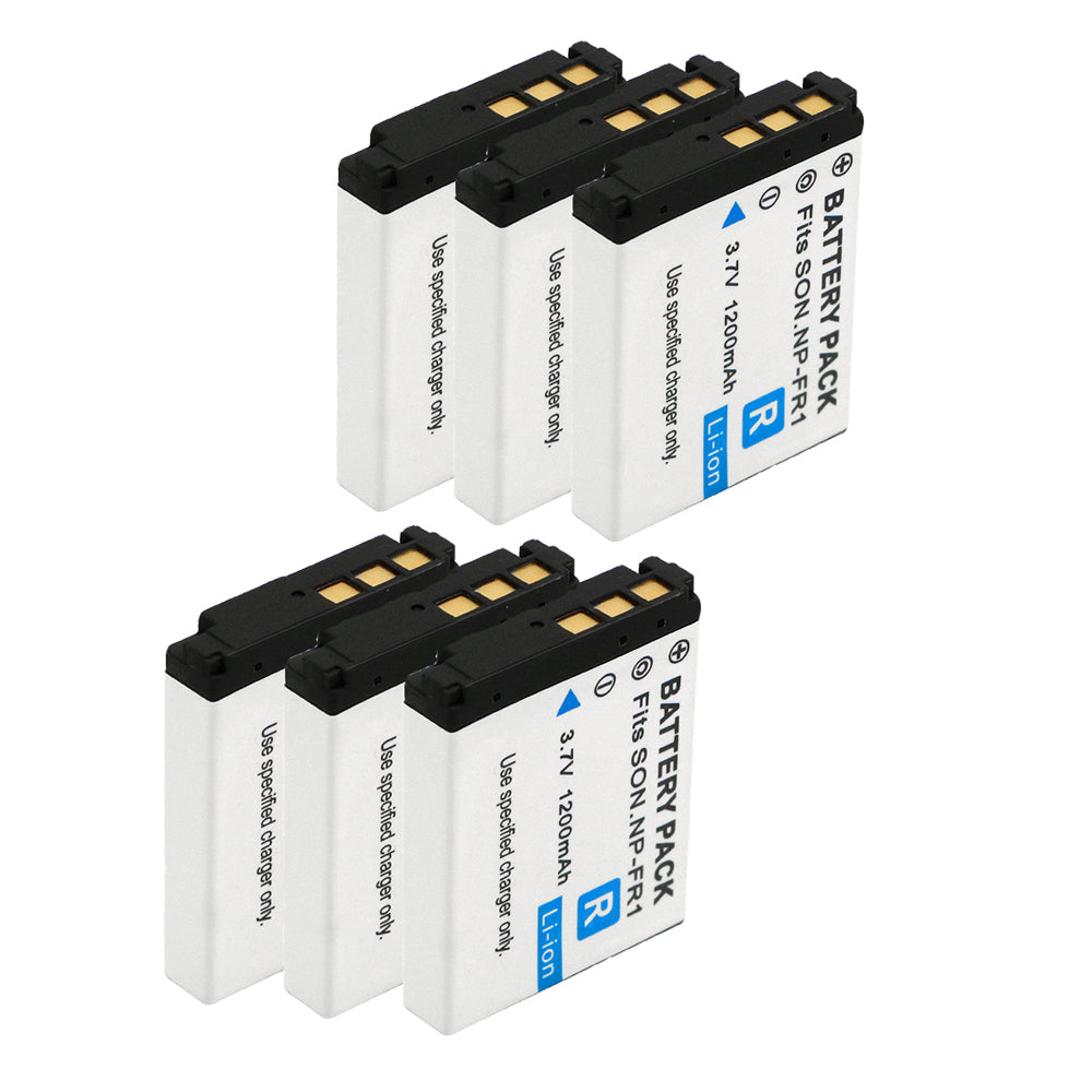 For Sony NP-FR1 Battery Cyber-Shot DSC-G1 DSC-V3 DSC-F88 1200mAh Camera Batteries
