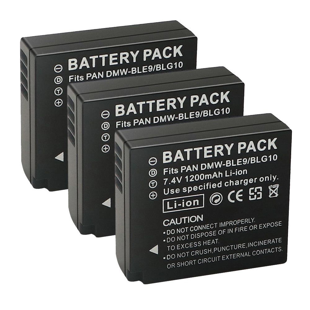 For Leica Camera Battery BP-DC15 7.4V 1200mAh Batteries