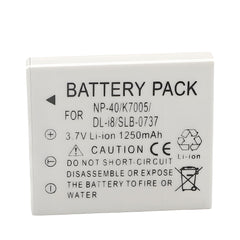 For Samsung SLB-0737 Battery SBC-L5 Charger Digimax I6, Digimax L50, Digimax L60 Camera Batteries