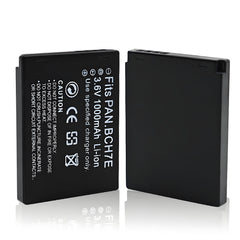 For Panasonic DMW-BCH7E Battery DMW-BCH7 DMW-BCH7PP DMC-FP1 DMCFP2 DMCFP3 1000mAh Camera Batteries