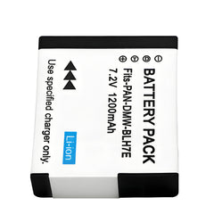 For Panasonic DMW-BLH7E DMW-BLH7PP Battery Lumix DMC-GM1 DMC-GM1K DMC-GM5 DMC-GF7 1200mAh Camera Batteries