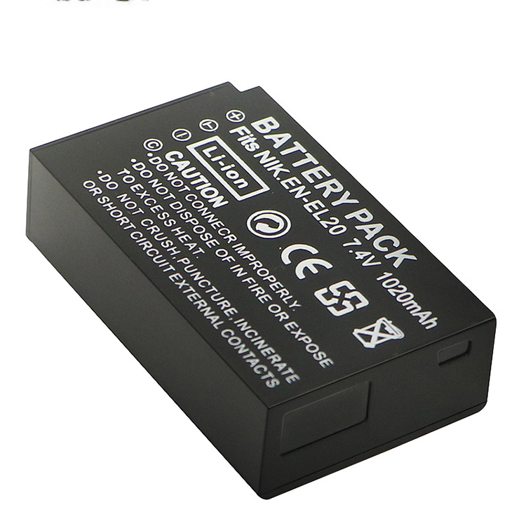 ENEL20, EN-EL20a Batteries and USB Battery Charger for Nikon Coolpix P950, P1000, DL24-500, Coolpix A, 1 AW1, 1 J1, 1 J2, 1 J3, 1 S1, 1 V3 Digital Camera