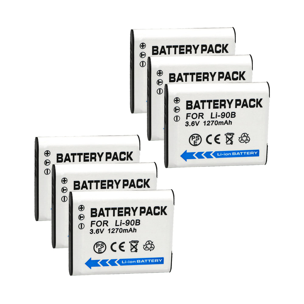 DB-110 Battery Replacement for Ricoh GR III WG-6 G900 Compatible with Camera Batteries