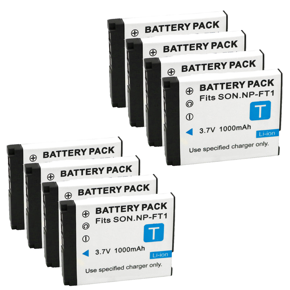 For Sony NP-FT1 Battery Cyber-shot DSC-L1  DSC-M1 DSC-T1 1000mAh Camera Batteries