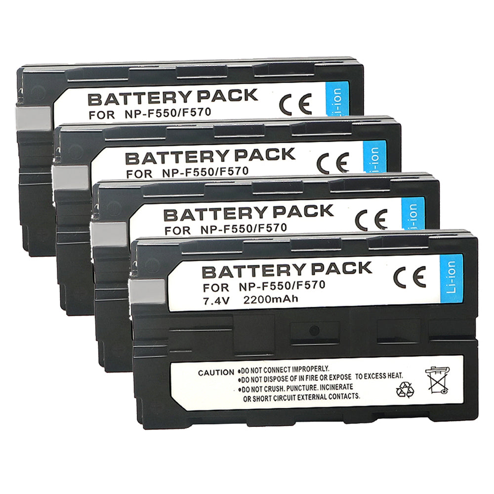 NP-F550 Battery  for Sony NP F550, F530 F570, F750, F330, CCD-SC55, TR516, TR716, Camera Batteries 2200mAh
