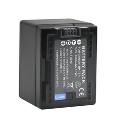 For Canon BP-727 Battery VIXIA HF M50 HFM52 HFR32 HFR32 2685mAh Camera Batteries