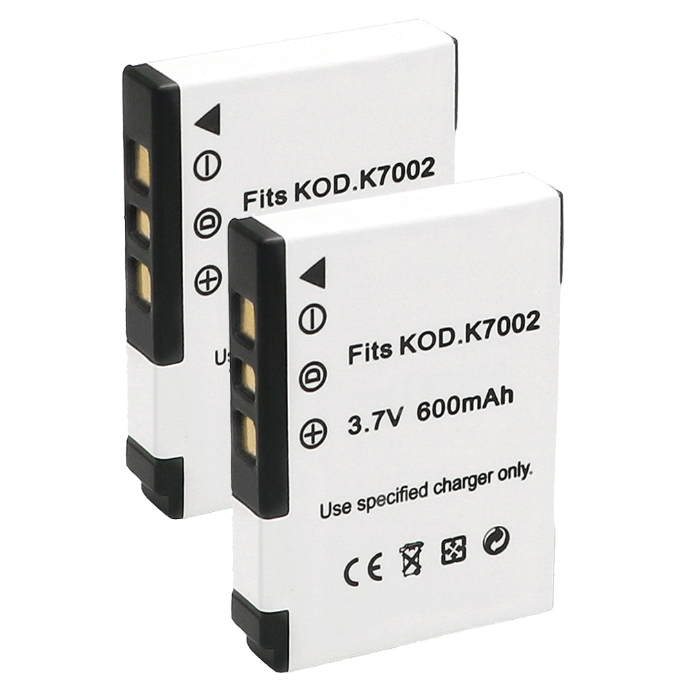 For Kodak Camera Battery KLIC-7002 3.7V 600mAh Batteries