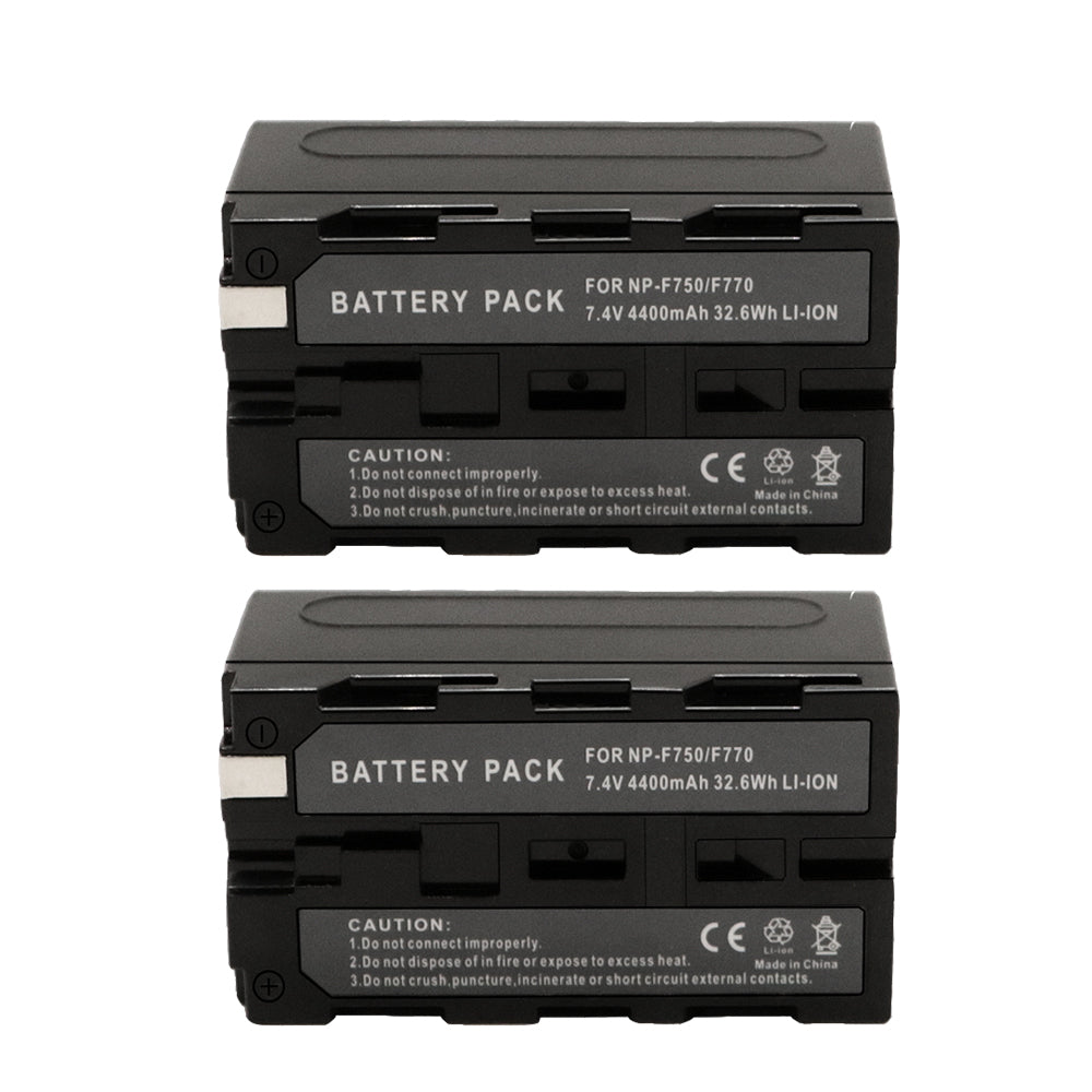 For Sony NP-F750 Battery CCD-TRV215 CCD-TR917 CCD-TR315 HDR-FX1000 4400mAh Camera Batteries