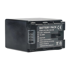 For JVC Camera Battery BN-VG138 3.6V 4450mAh Batteries