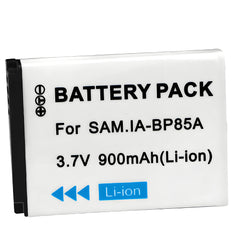 For Samsung BP-85A Battery EC-WB210ZBPRUS, PL210, SH100, ST200, ST200F, WB210, EC-PL210ZBPUUS, EC-SH100ZBPBUS 900mAh Camera Batteries