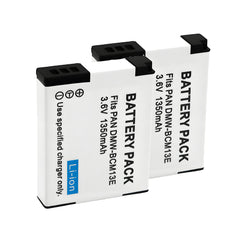 For Panasonic DMW-BCM13 Battery DMW-BCM13E, DMW-BCM13PP VSK0800 1350mAh Camera Batteries