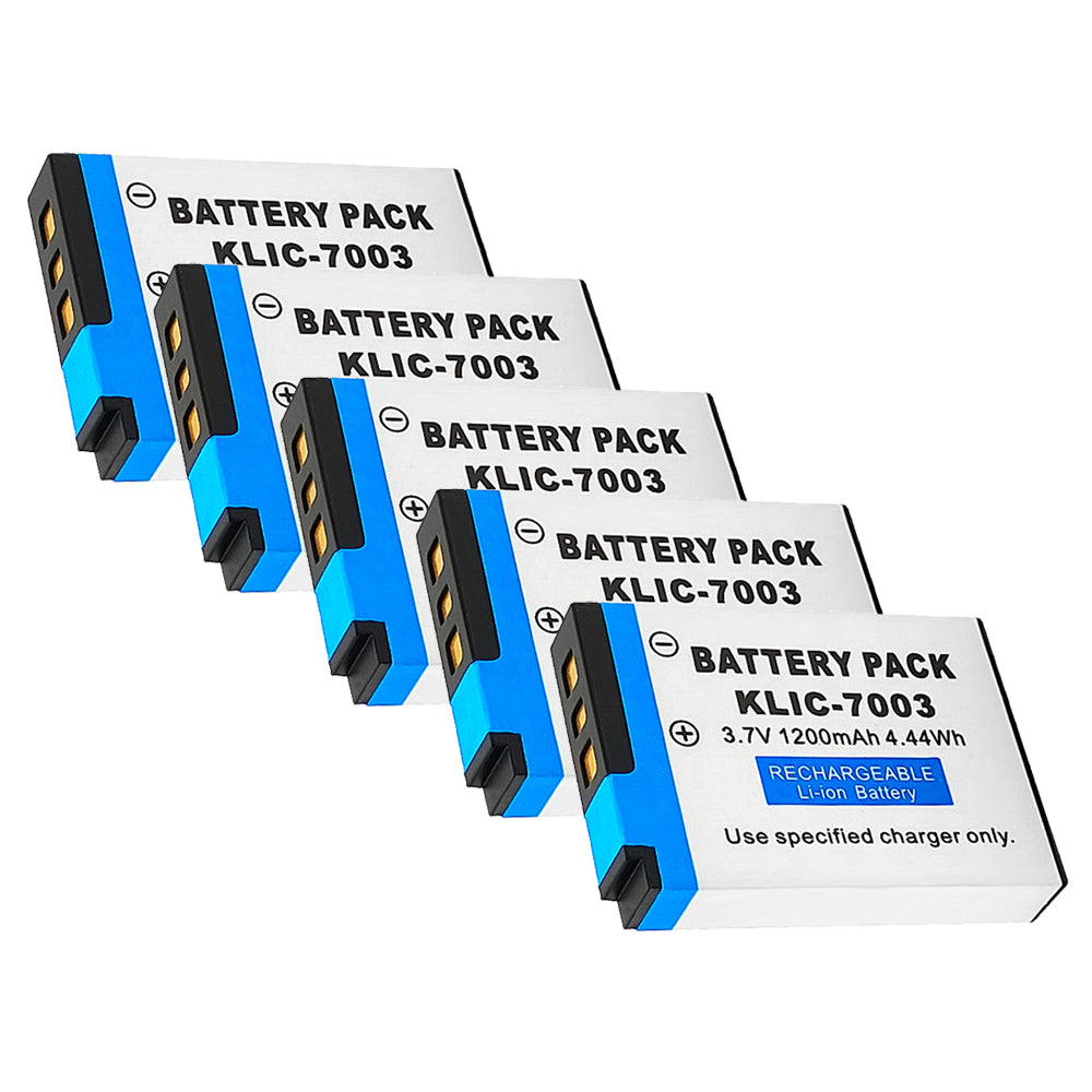 For Kodak Camera Battery K7003 3.7V 1200mAh Batteries