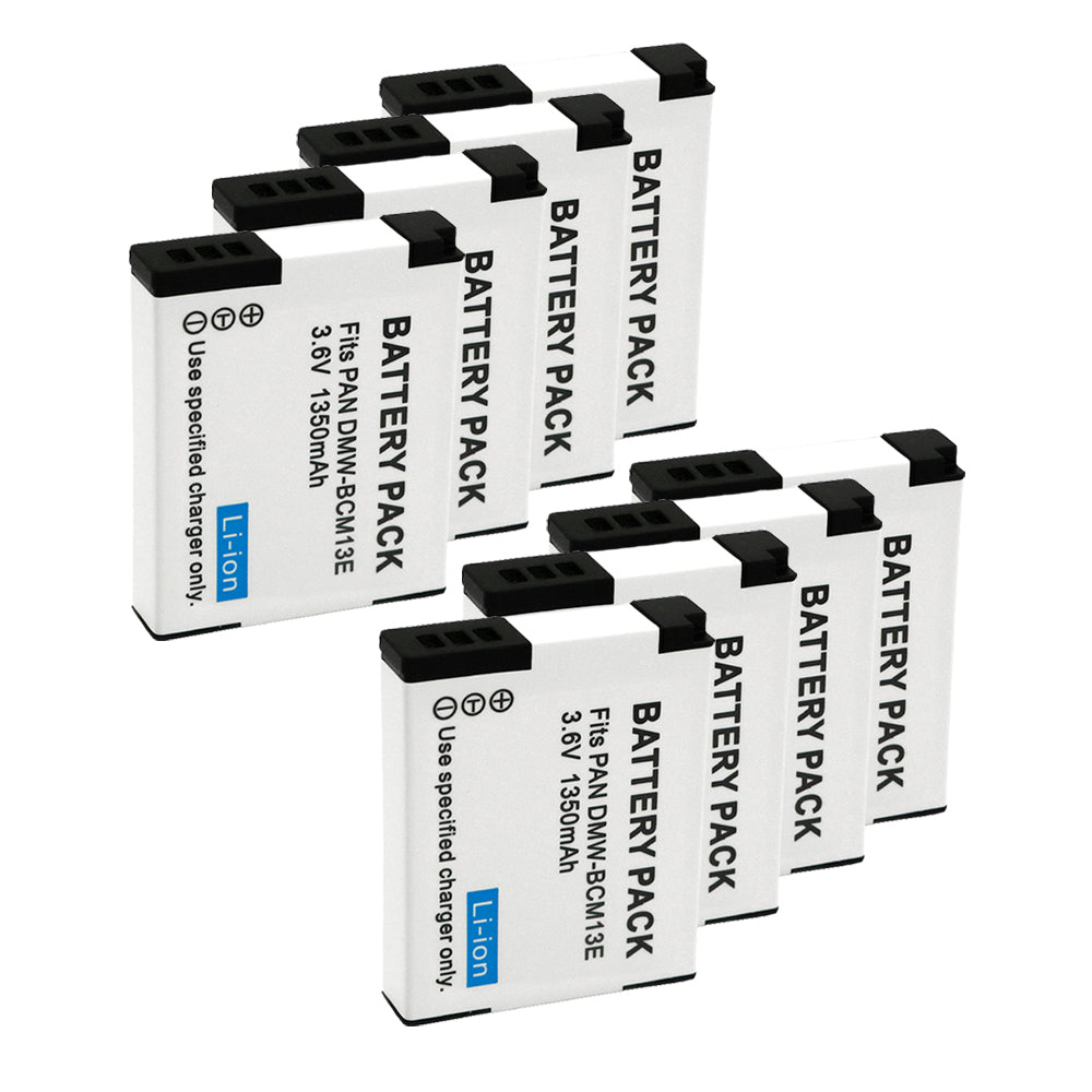 For Panasonic DMW-BCM13 Battery DMW-BCM13E, DMW-BCM13PP VSK0800 1350mAh Camera Batteries