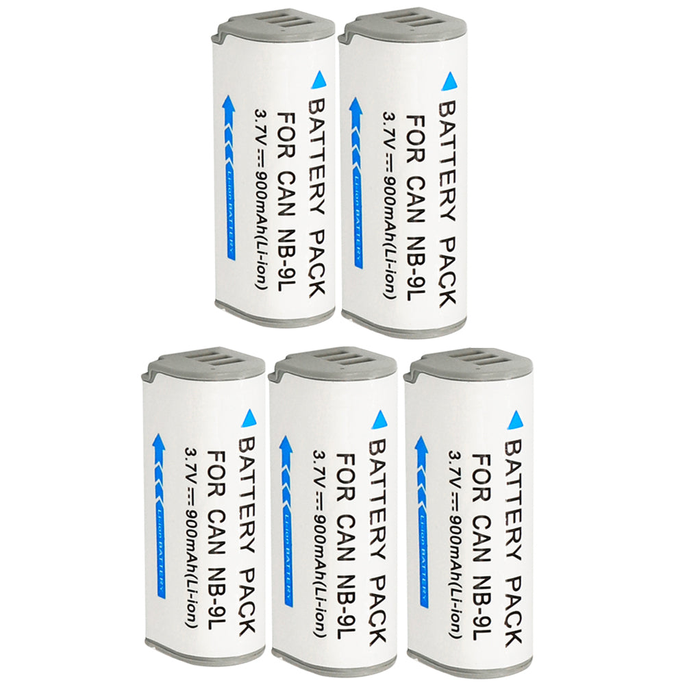 For Canon NB-9L NB-9LH Battery PowerShot N2 SD4500 IS 900mAh Camera Batteries