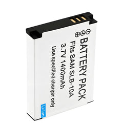 For Samsung SLB-10A Battery ES50 ES55 ES60 EX2F HMX-U10 HMX-U20 HZ10W HZ15W IT100 1400mAh Camera Batteries