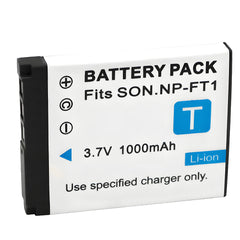 For Sony NP-FT1 Battery Cyber-shot DSC-L1  DSC-M1 DSC-T1 1000mAh Camera Batteries