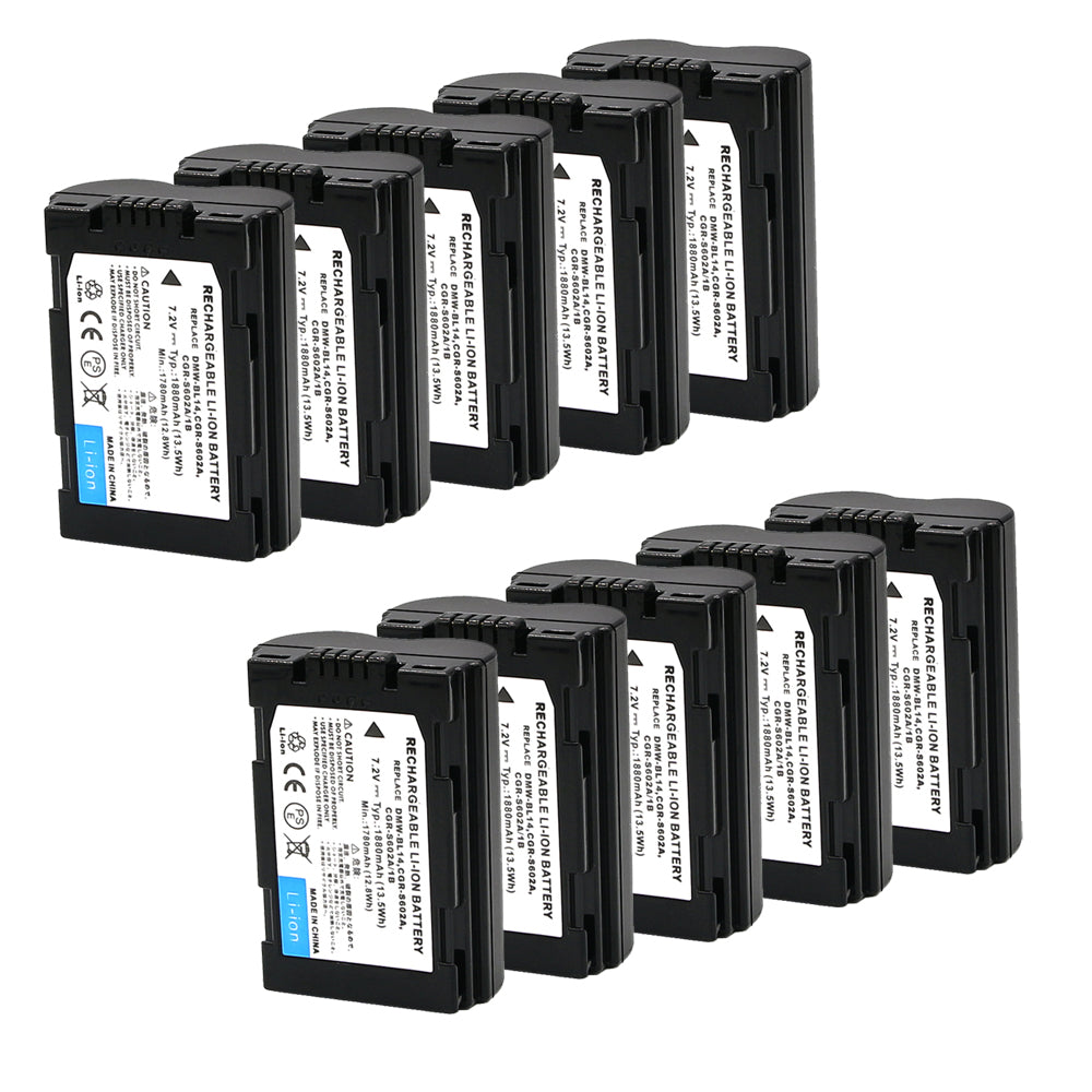 For Leica Camera Battery BP-DC1 BP-DC3 7.2V 1880mAh Batteries