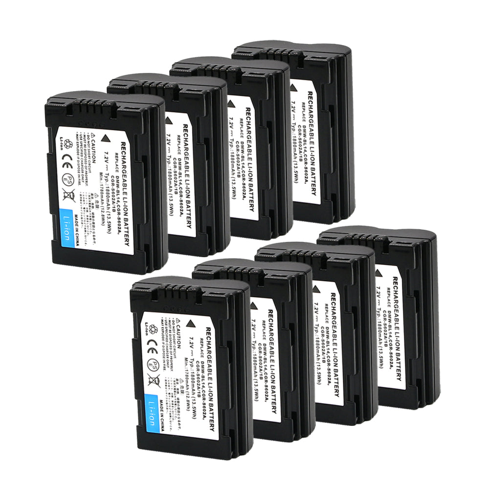 For Leica Camera Battery BP-DC1 BP-DC3 7.2V 1880mAh Batteries