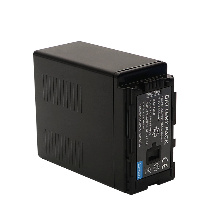 For Panasonic VW-VBG6H Camcorder Battery High Capacity AG-AC160A AC7 AC130A HMC40 HMC70 HMC150 7800mAh Camera Batteries