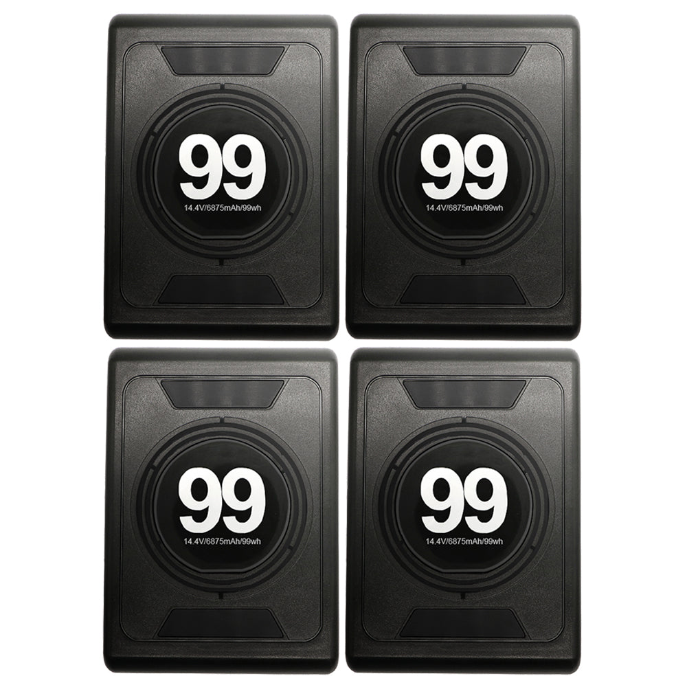 For Sony BP-99W Battery Moman Power99 Grey V-Lock Dual D-TAP&USB 10200mAh Camera Batteries