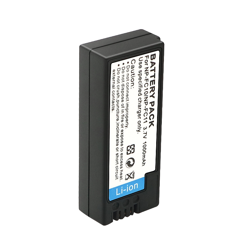 1000mAh 3.7V NP-FC11 NP-FC10 Battery and LED USB Charger for Sony DSC-P2, DSC-P3, DSC-P5, DSC-P7, DSC-P8, DSC-P9, DSC-P10, DSC-V1 Cameras