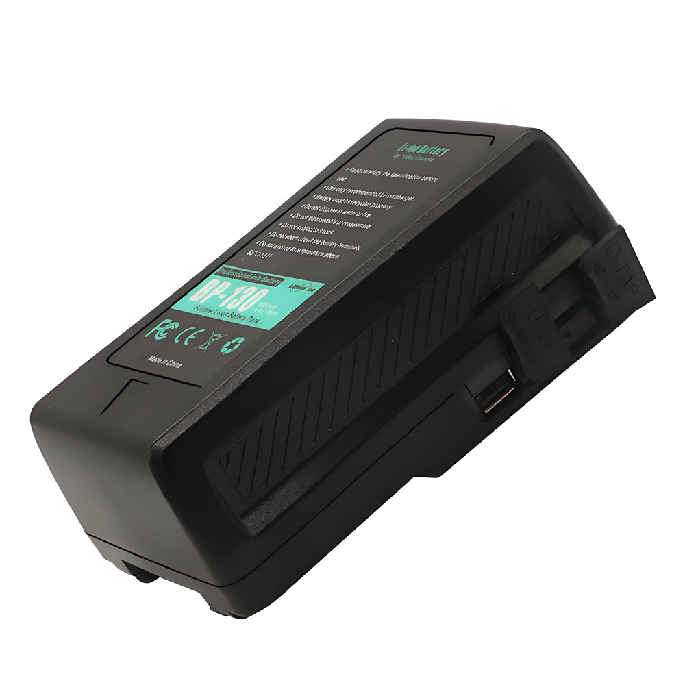 For Sony BP-130W Battery Broadcast Camera V-Mount V-Mount / V-Lock Battery BP-65H 8800mAh Camera Batteries