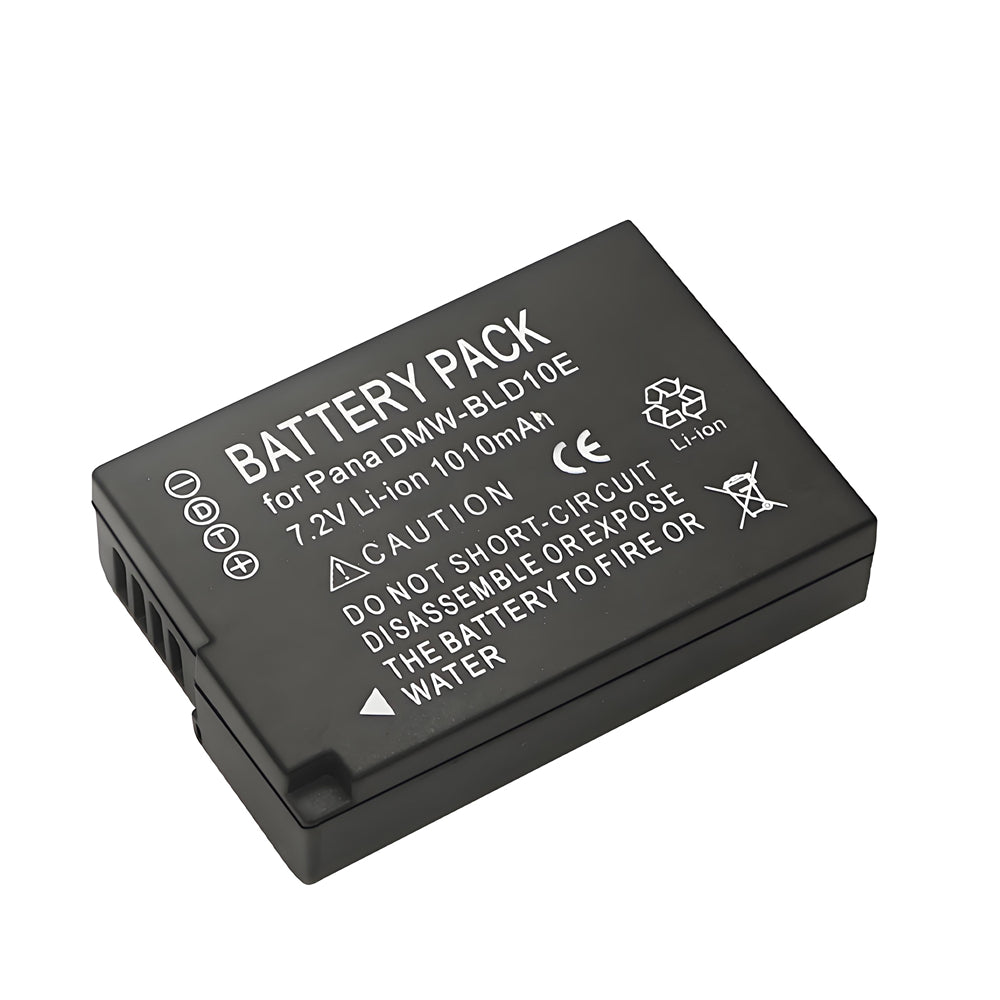 For Panasonic DMW-BLD10, DMW-BLD10E, DMW-BLD10PP Battery Lumix DMC-G3, DMC-GF2, DMC-GX1 1010mAh Camera Batteries