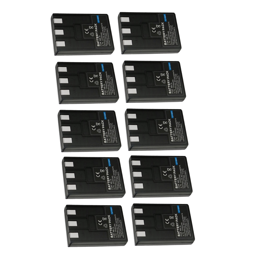 For Canon NB-3L PowerShot SD10 SD100 IXUS 700 IXY Digital 30 Battery 1400mAh Camera Batteries