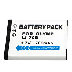 For Olympus Li-70B Battery VG120 Camera 3.7V 700mAh Batteries