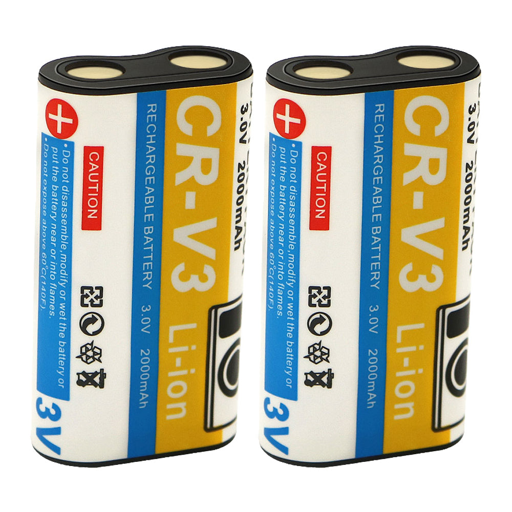 For Kodak Camera Battery CR-V3 3.0V 2000mAh Batteries