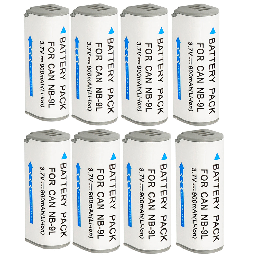 For Canon NB-9L NB-9LH Battery PowerShot N2 SD4500 IS 900mAh Camera Batteries