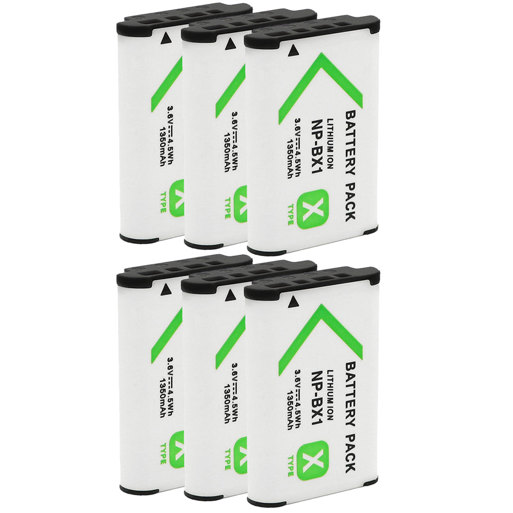 For Sony NP-BX1 Battery Cyber-shot DSC-H400 HX300 1350mAh Camera Batteries