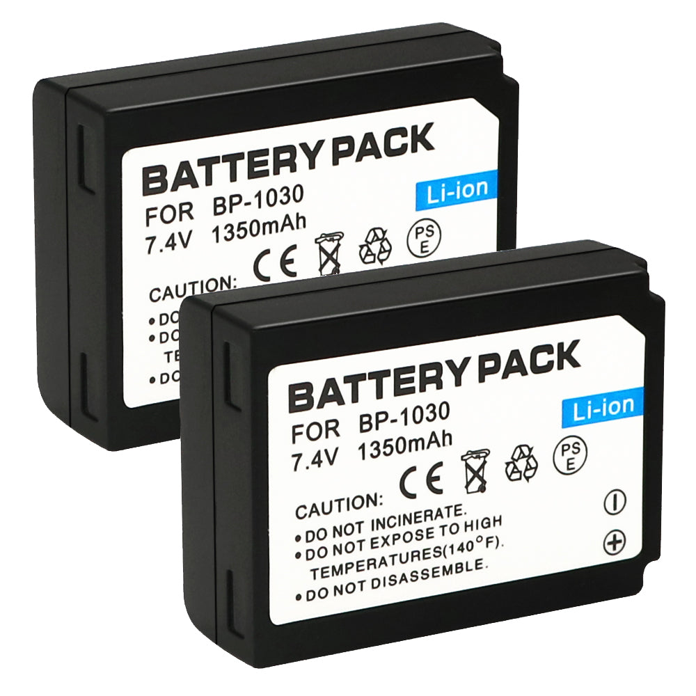 For Samsung BP-1030 BP 1130 Battery NX200 NX210 NX300 NX300M NX500 NX1000 1350 MAh Camera Batteries