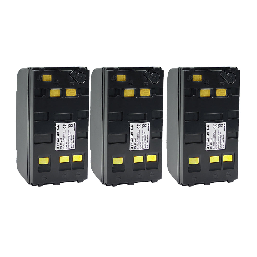 For Sanyo Camera Battery NP-66, NP-66H 6.0V 4000mAh Batteries