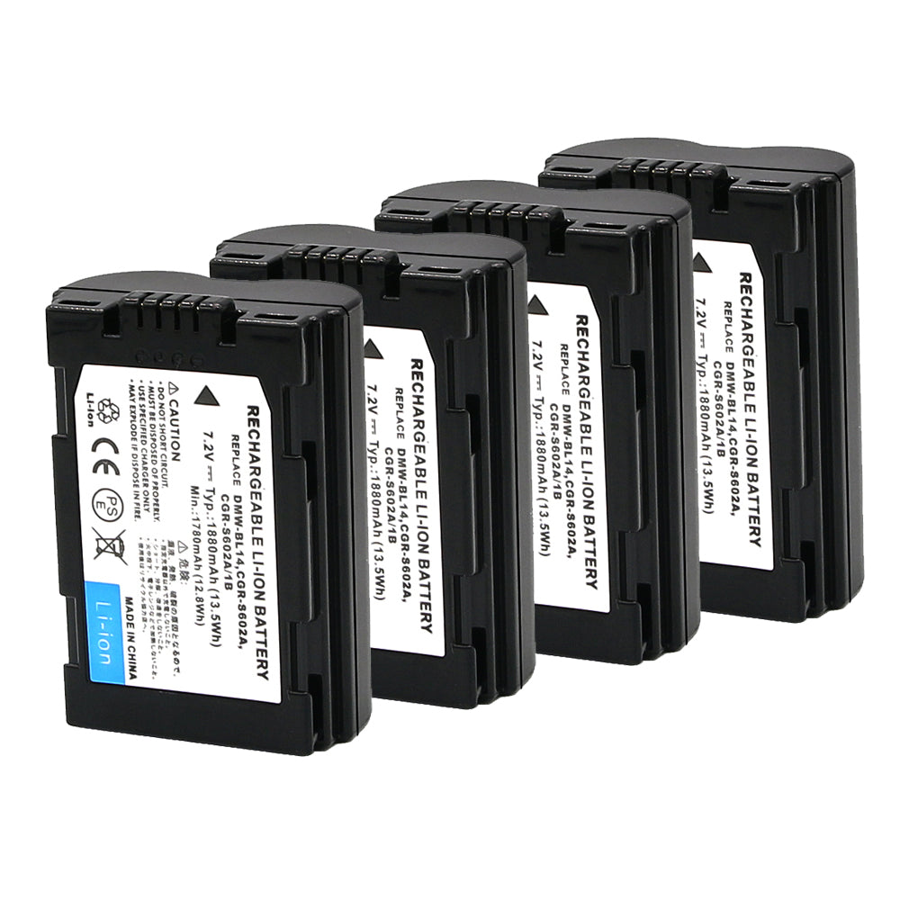 For Leica Camera Battery BP-DC1 BP-DC3 7.2V 1880mAh Batteries