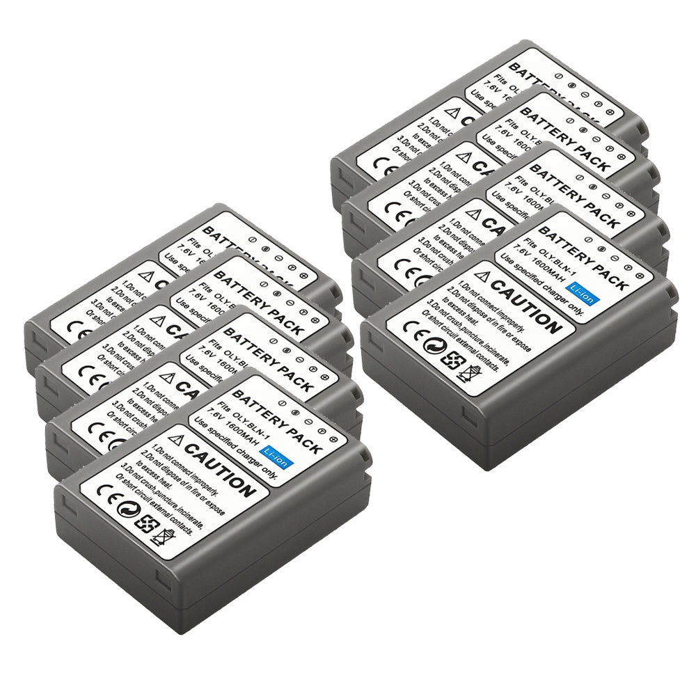 For Olympus BLN-1 Battery M-D E-M1 1600mAh Camera Batteries